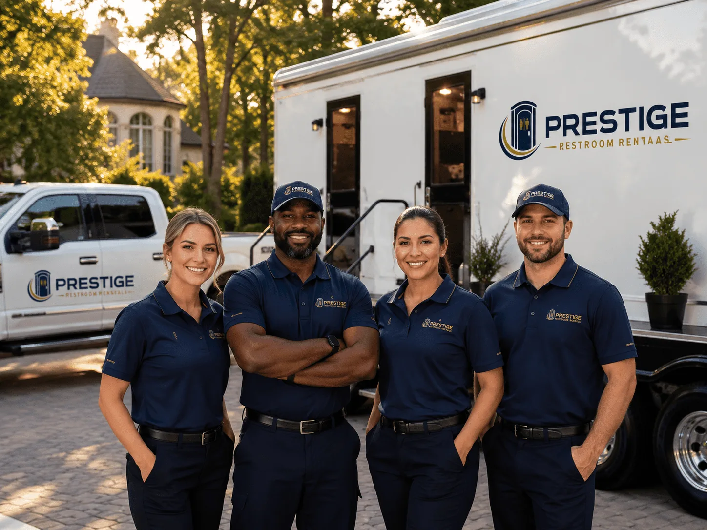 Trusted Luxury Portable Restrooms company in Marty, SD